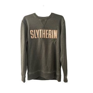 Warner Bros Studio Tour Harry Potter Slytherin Sweatshirt Size S NWT